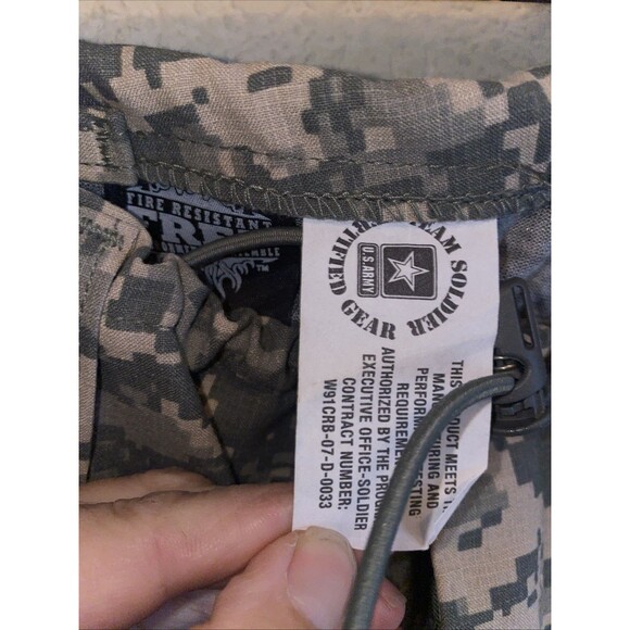 Army ACU Gore-Tex Pants XL Short USGI FREE EWOL Fire Resistant Trouser NWOT - Picture 6 of 12